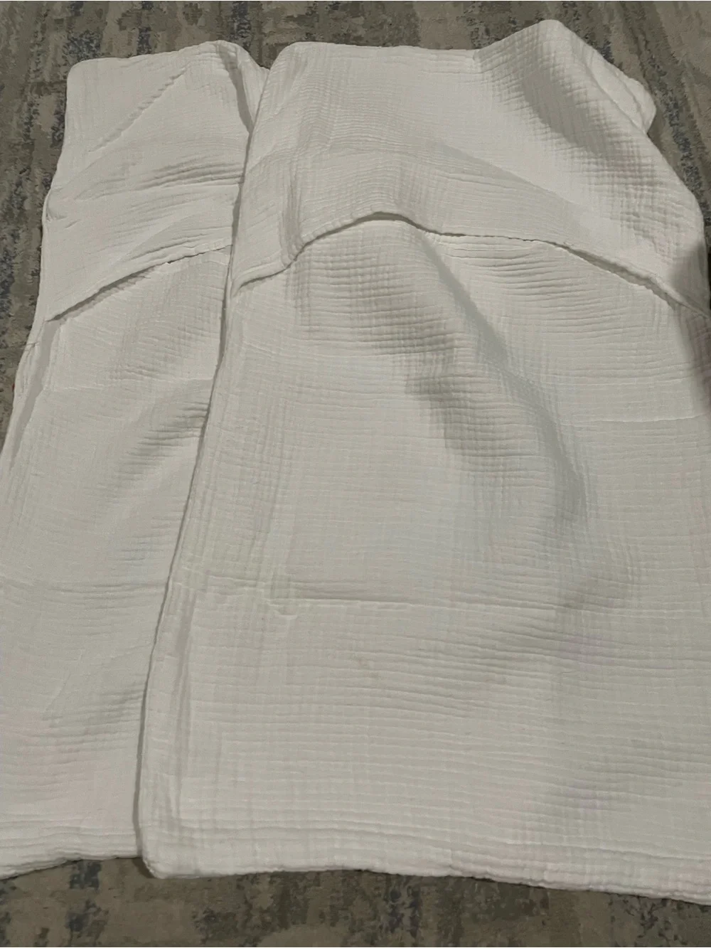 N/A white cotton